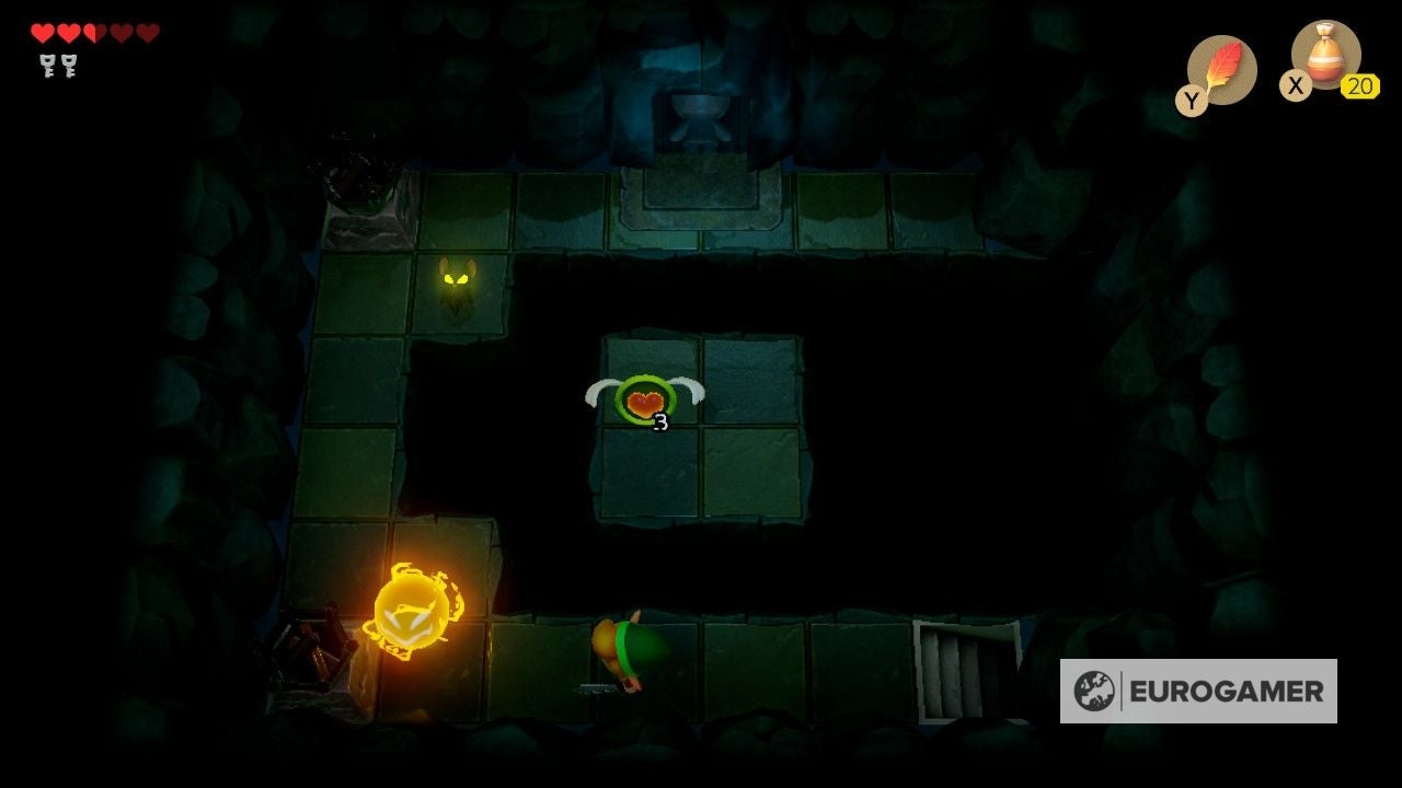 Zelda Link's Awakening Bottle Grotto dungeon explained, how to beat